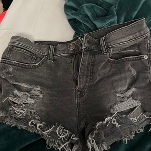 Black express shorts